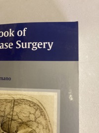copertina di Handbook of Skull Base Surgery ( Ottime condizioni - D' Occasione )