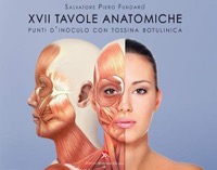 copertina di XVII tavole anatomiche - Punti d' inoculo con tossina botulinica ( QR con video extra ...