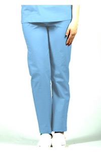 copertina di Pantalone per divisa ( tuta ) ospedaliera tg 36 Azzurro