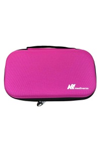 copertina di Custodia Rigida per stetofonendoscopio - Ideale per Littmann Fucsia