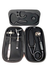 copertina di Custodia Rigida per stetofonendoscopio - Ideale per Littmann Fucsia