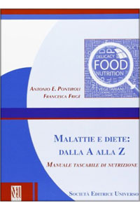 copertina di Malattie e diete: dalla A alla Z - Manuale tascabile di nutrizione