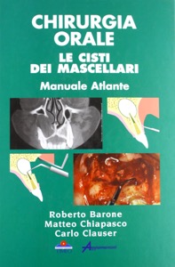 copertina di Chirurgia orale - Le cisti dei mascellari - Manuale atlante