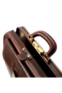 copertina di Borsa da medico in pelle modello Tuscany Marrone