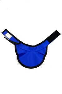 copertina di Collare di protezione da RX ( protezione tiroide da raggi x ) modello UNIVERSAL Royal Blu