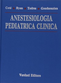 copertina di Anestesiologia pediatrica clinica