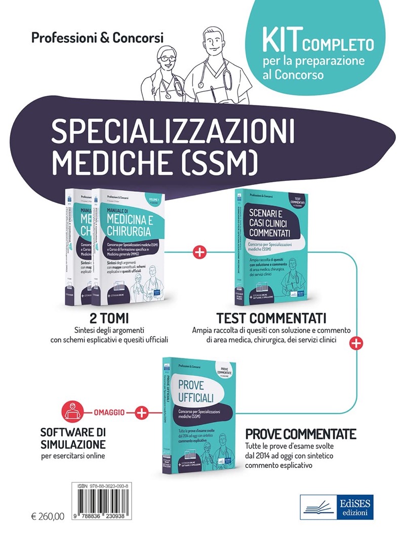 AAVV Frusone Kit completo Specializzazioni mediche 2022 / 2023 Volumi di Teoria e Test AAVV Frusone Kit completo Specializzazioni mediche 2022 / 2023 Volumi di Teoria e Test