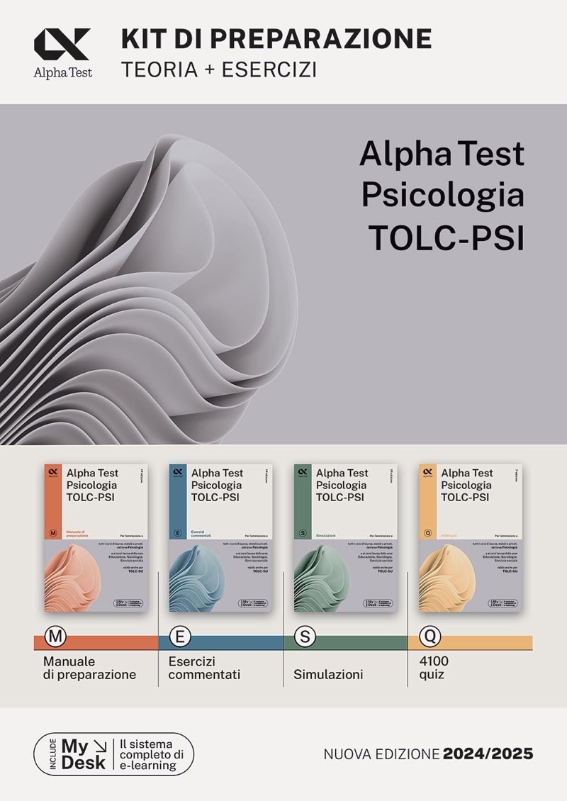 Alpha Test. Psicologia. Kit di preparazione completo. 2024 / 2025