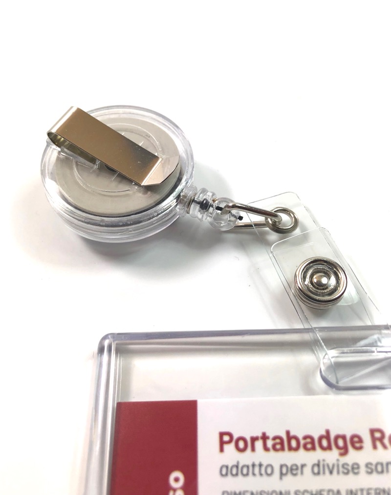 Kit Organizzatore Per Infermieri - Portabadge, Portachiavi Retrattile, Cordino E Tasca - Foto 2