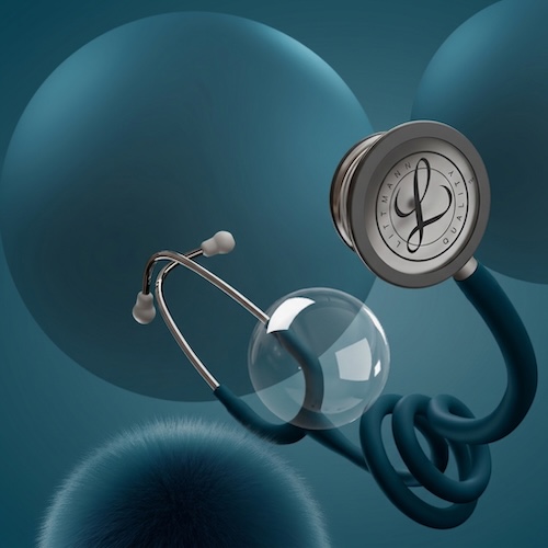 Stetoscopio fonendoscopio Littmann Tubo Satinato