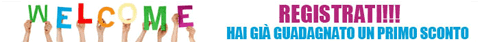Offerta benvenuto